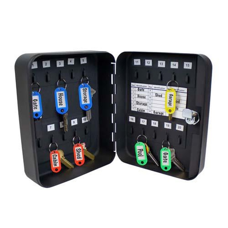 エスコ EA956VE-71 158x73x200mmキーボックス(20本用) 1個(ご注文単位1個)【直送品】