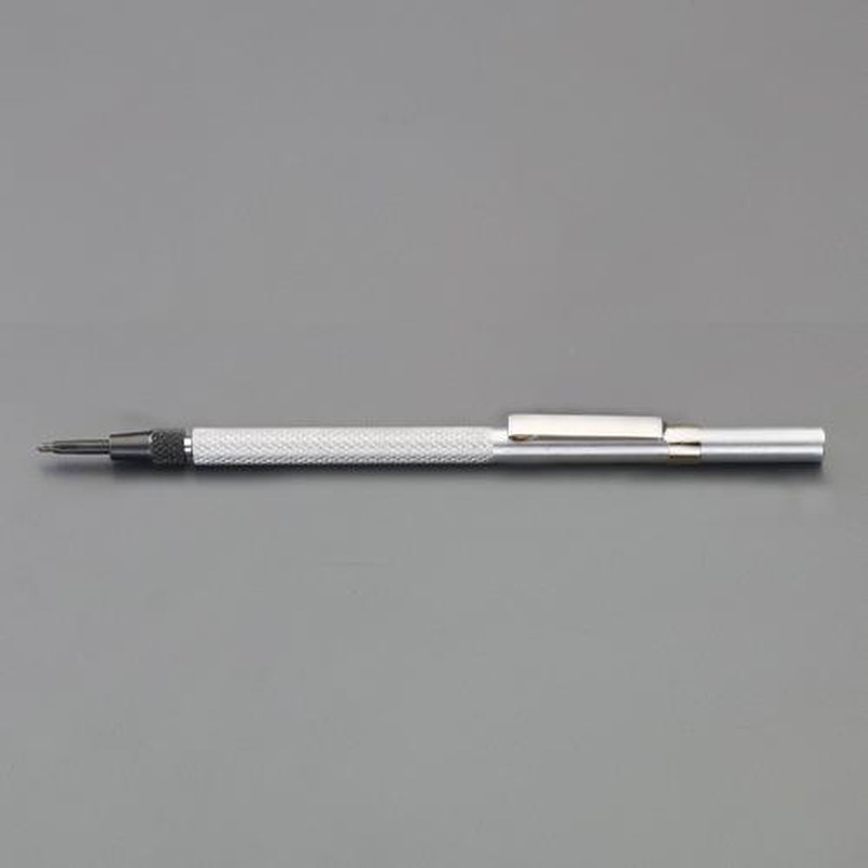 エスコ EA652AB-7 171mmペンシル型けがき針(超硬) 1個(ご注文単位1個)【直送品】
