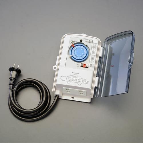 エスコ EA763A-26A AC100V タイムスイッチ (24時間/防雨型) 1台 （ご注文単位1台）【直送品】