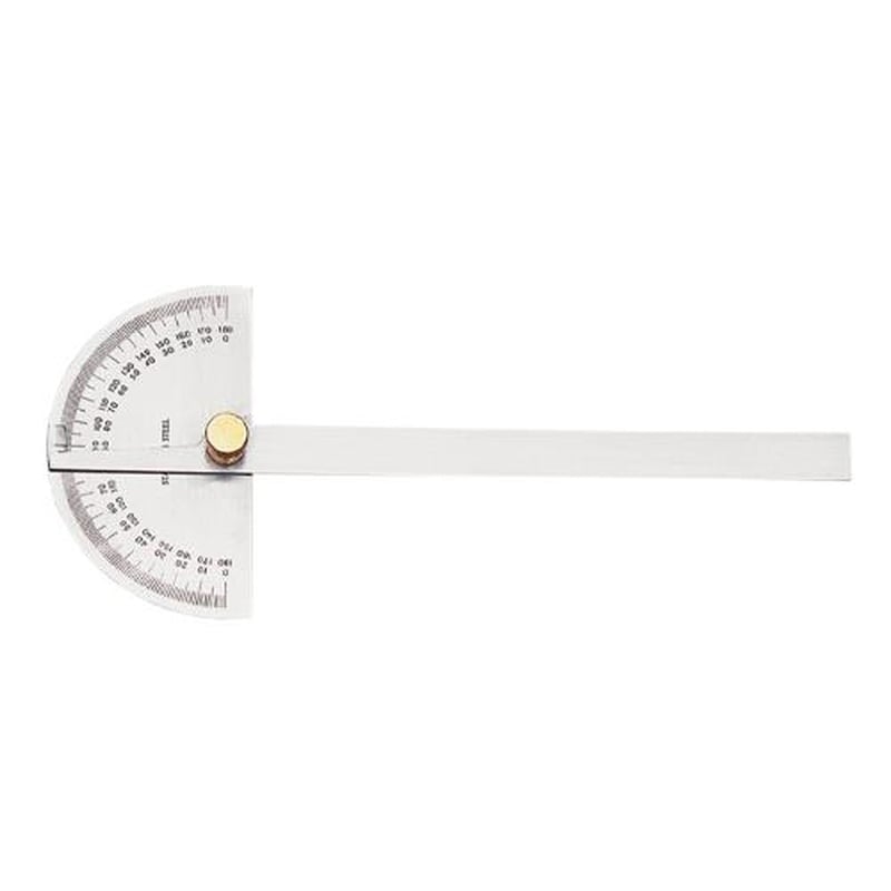 エスコ EA720WH-1 200x90mmプロトラクター 1個(ご注文単位1個)【直送品】