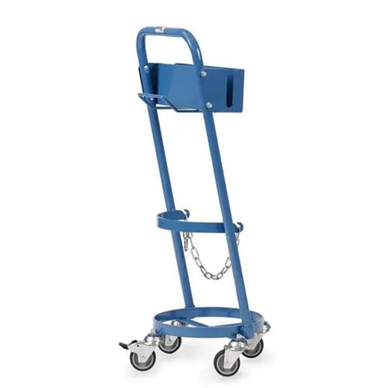 エスコ EA520FD-60 φ300mmボンベ用ハンドトラック 1個(ご注文単位1個)【直送品】