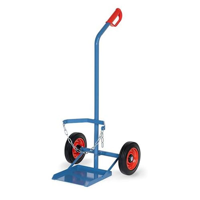 エスコ EA520FD-58 φ300mmボンベ用ハンドトラック 1個(ご注文単位1個)【直送品】