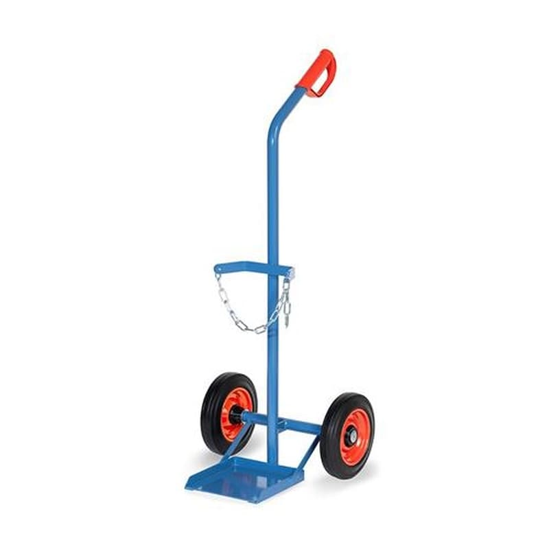 エスコ EA520FD-57 φ230mmボンベ用ハンドトラック 1個(ご注文単位1個)【直送品】