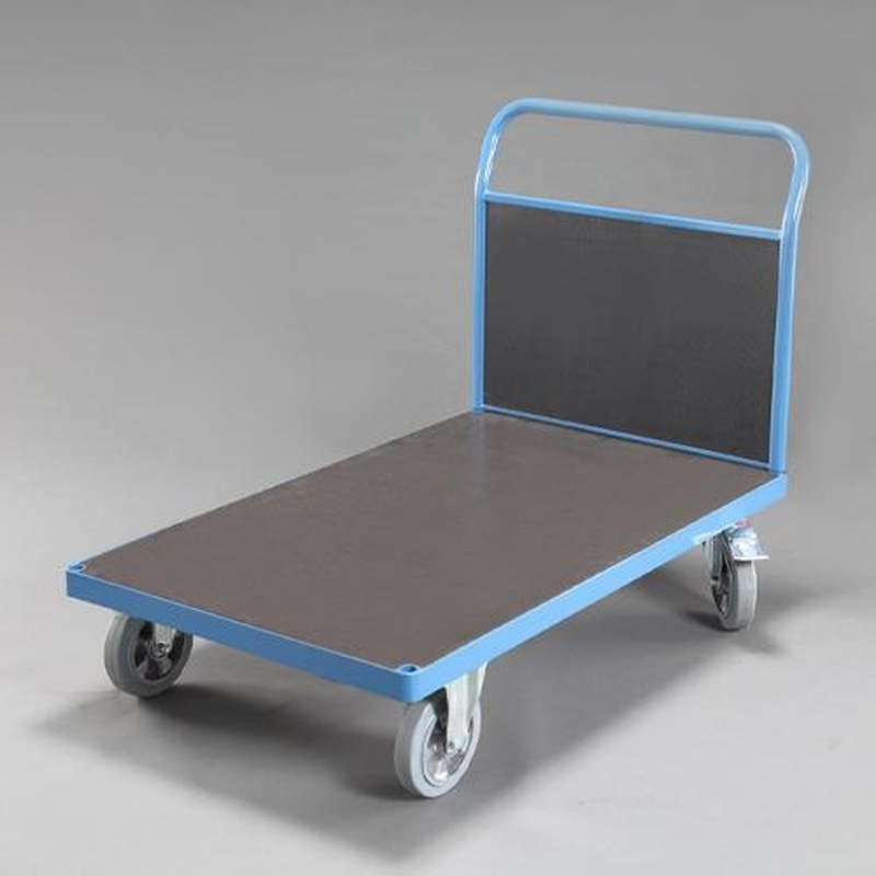 エスコ EA520BE-14 1200x800mm/1200kg運搬車(重量物用/ブレーキ 1個(ご注文単位1個)【直送品】