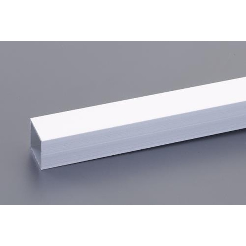 エスコ EA440HE-140A 40x40mmx2mアルミ角パイプ(シルバー/つや消/2本) 1個（ご注文単位1個）【直送品】