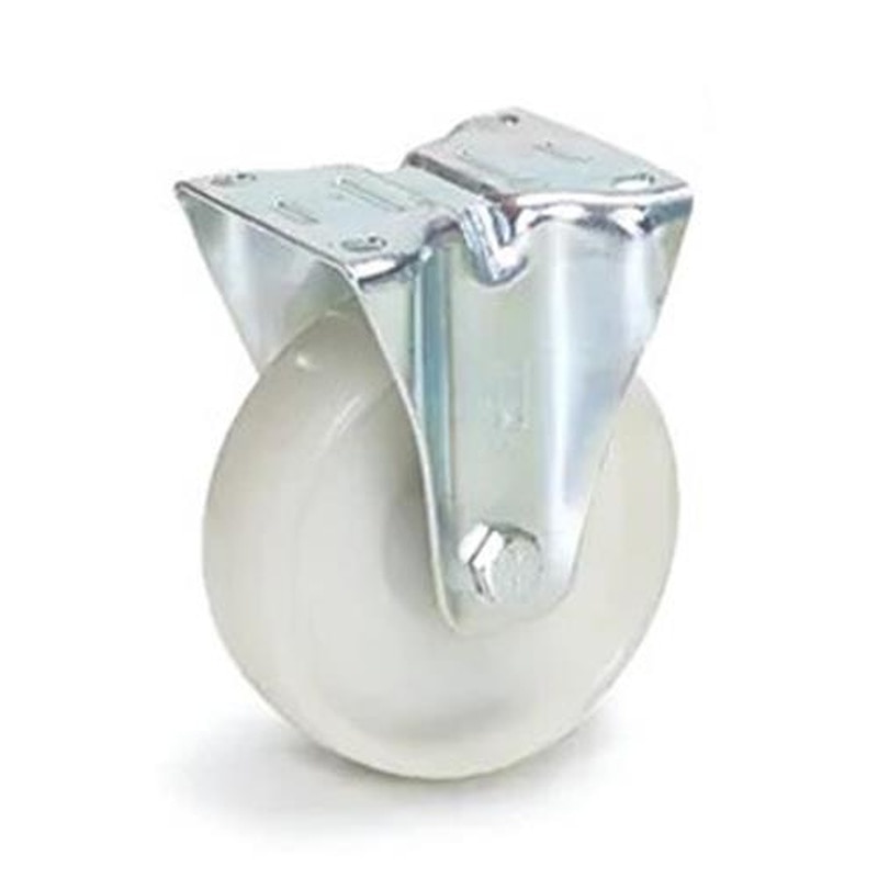 エスコ EA986CV-125 125mmキャスター(固定金具/ポリアミドタイヤ) 1個(ご注文単位1個)【直送品】