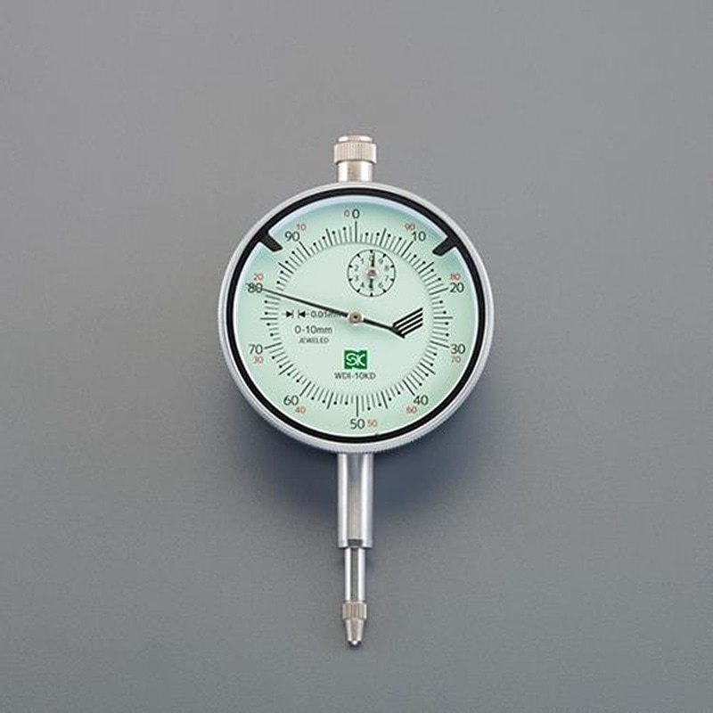 エスコ EA725MA-8A 10mm/0.01/58mmダイアルゲージ 1個(ご注文単位1個)【直送品】