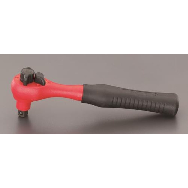 エスコ EA640MA-3B 3/8”DRx200mm絶縁ラチェットハンドル 1個（ご注文単位1個）【直送品】