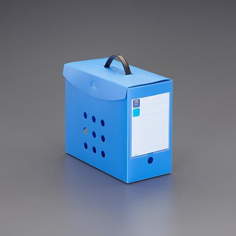 エスコ EA762CF-321 A4/152x321x268mmボックスバッグ(ブルー) 1個(ご注文単位1個)【直送品】