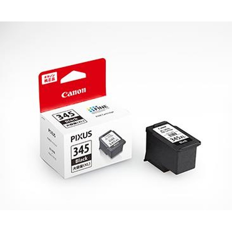 エスコ EA759X-461[キャノン]インクカートリッジ(大容量ブラック/BC-345XLBK 1個（ご注文単位1個）【直送品】