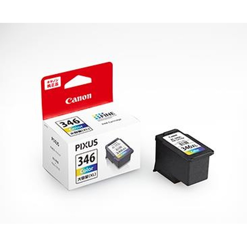 エスコ EA759X-463[キャノン]インクカートリッジ(大容量3色カラー/BC-346XL) 1個（ご注文単位1個）【直送品】