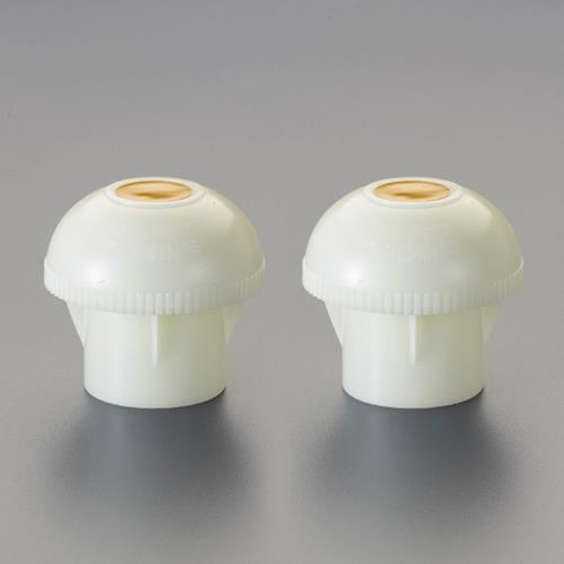 エスコ EA948TS-21A 48.6mm単管パイプ用キャップ(2個) 1個(ご注文単位1個)【直送品】