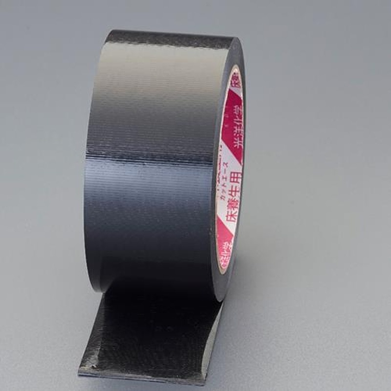 エスコ EA944ML-85 50mmx25m養生テープ(つや有/黒/日焼防止) 1個(ご注文単位1個)【直送品】