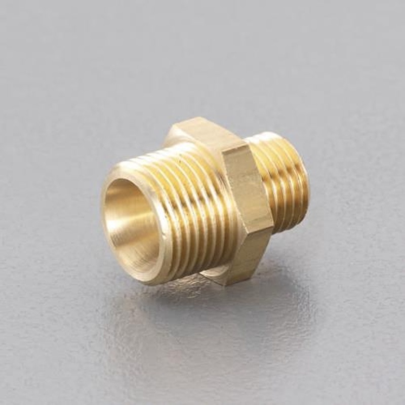 エスコ EA141AV-24A G1/4”xG1/2”ニップル 1個(ご注文単位1個)【直送品】