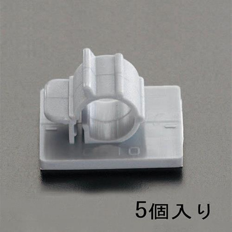 エスコ EA947FA-4B 12-14mmケーブルクランプ(5個) 1個(ご注文単位1個)【直送品】