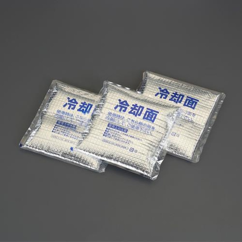 エスコ EA917H-21 165x160x15mm保冷剤(3個) 1個(ご注文単位1個)【直送品】