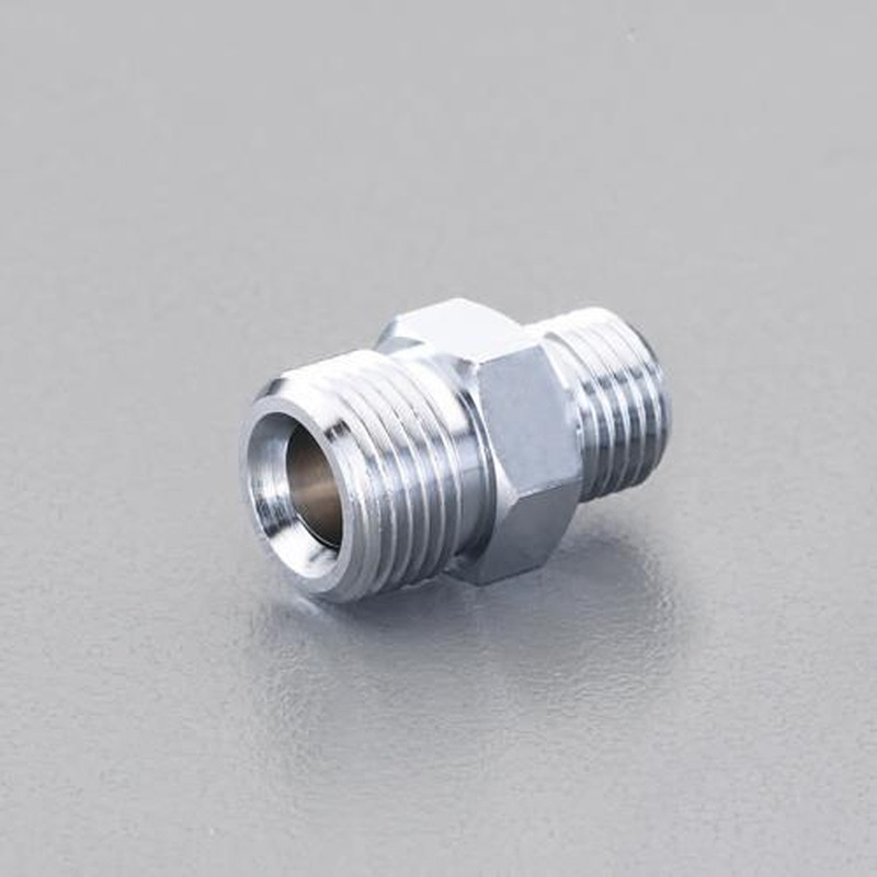 エスコ EA141AV-103A G1/4”xG1/4”ニップル 1個(ご注文単位1個)【直送品】