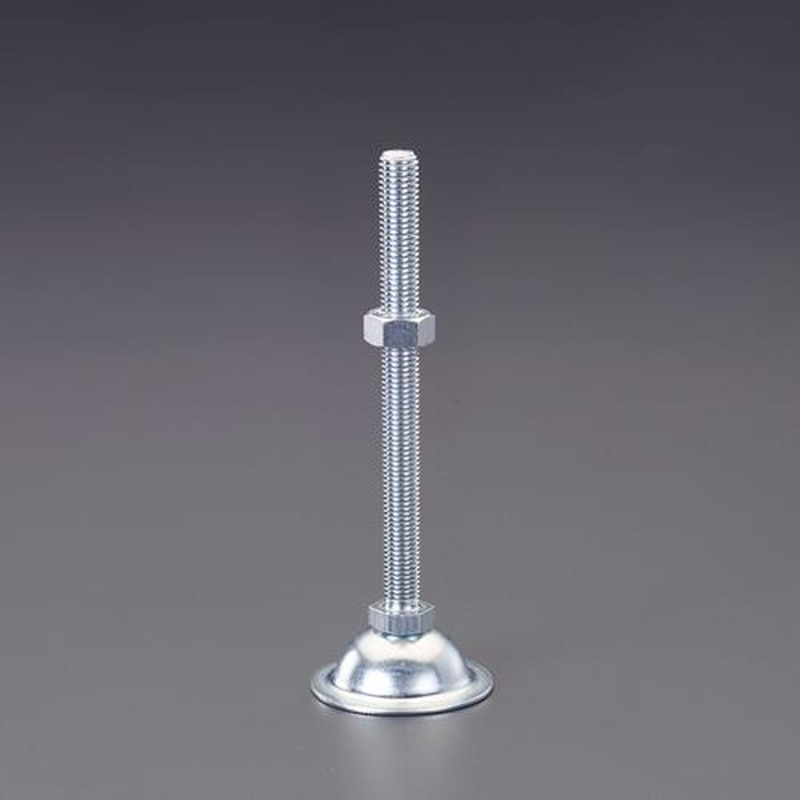 エスコ EA949GV-602 φ38mm/M8x50mmアジャストボルト(三価ホワイト) 1個（ご注文単位1個）【直送品】