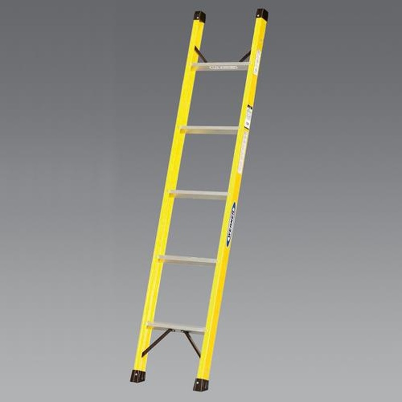 >エスコ EA902BS-1A 1.81mはしご(FRP製) 1個(ご注文単位1個)【直送品】