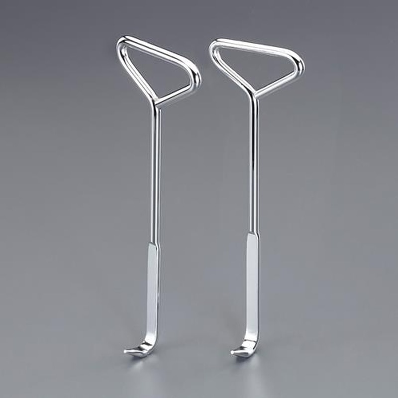 エスコ EA993G-6A 319mmマンホール取手(2本) 1個（ご注文単位1個）【直送品】