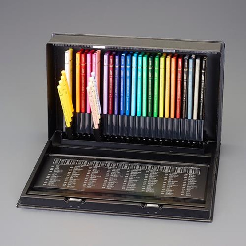 エスコ EA765MD-100A 100色色鉛筆セット 1個(ご注文単位1個)【直送品】