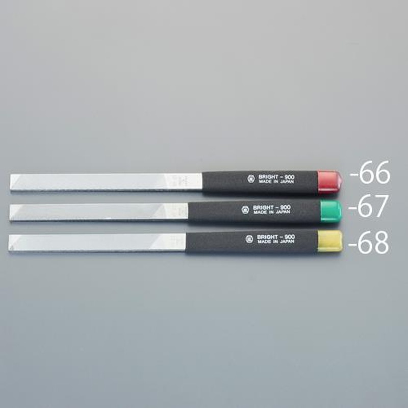 エスコ EA521PH-67 215mmやすり(バリ取り用/クロムコーティング/中目) 1個(ご注文単位1個)【直送品】