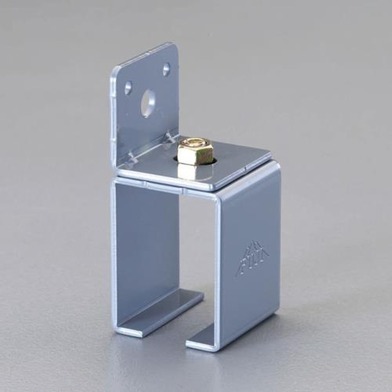 エスコ EA970CC-4 4号トラックレール用取付金具(横受け) 1個(ご注文単位1個)【直送品】