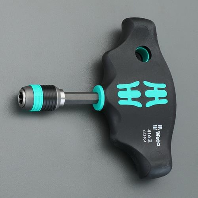 エスコ EA560WB-15A 1/4”Hex/45mmドライバーハンドル(T型) 1個(ご注文単位1個)【直送品】