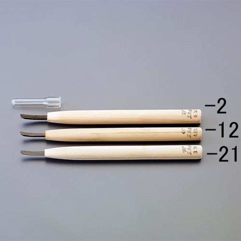 エスコ EA588MW-12 4.5mm彫刻刀(安来鋼/三角型/45°) 1個(ご注文単位1個)【直送品】