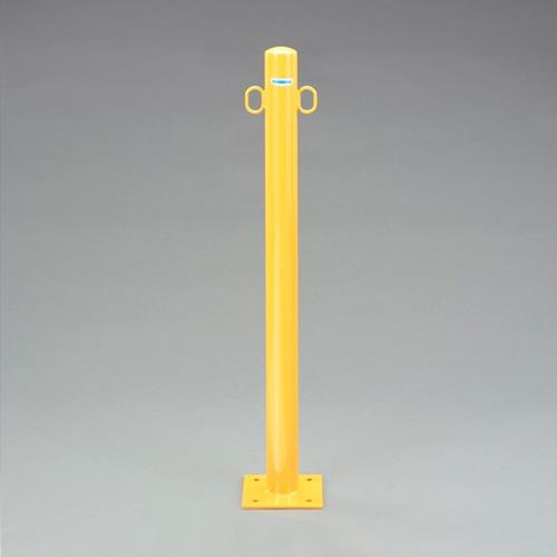 エスコ EA983FK-101 φ60.5x850mmバリケードスタンド(スチール製・フック付) 1個（ご注文単位1個）【直送品】