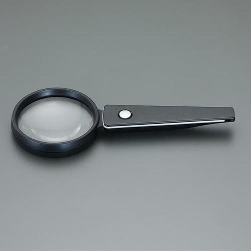 エスコ EA756FC-7 x2.5/75mmハンドルーペ(LEDライト付) 1個（ご注文単位1個）【直送品】