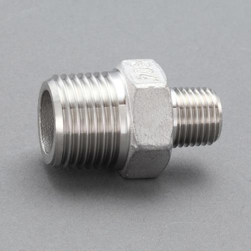 エスコ EA469AW-3AA R3/8”xR1/8”異径ニップル(ステンレス製) 1個(ご注文単位1個)【直送品】