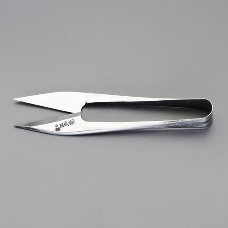 エスコ EA916HD-18 105mmにぎり鋏(反り刃) 1個(ご注文単位1個)【直送品】