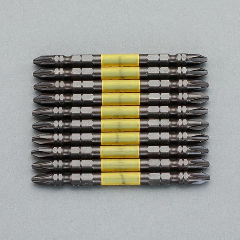 エスコ EA813AF-23 #2x110mm衝撃吸収ビット(高硬度/10本組) 1個（ご注文単位1個）【直送品】