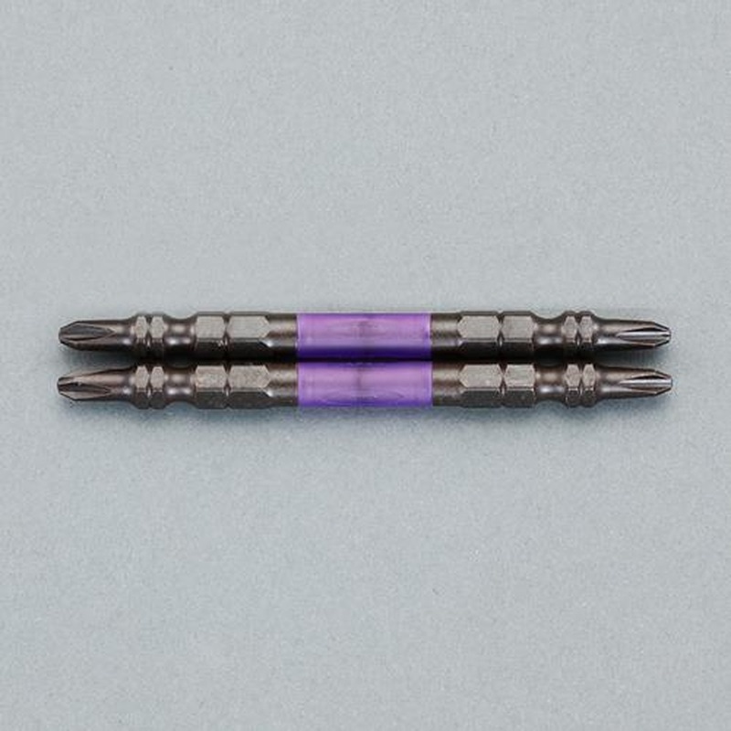 エスコ EA813AF-43 #2x110mm衝撃吸収スリムビット(高硬度/5本組) 1個（ご注文単位1個）【直送品】