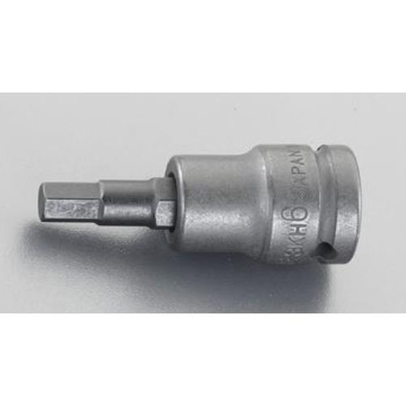 エスコ EA164mm-3 3/8”DR/3x48mm［HEX]ビットソケット 1個（ご注文単位1個）【直送品】