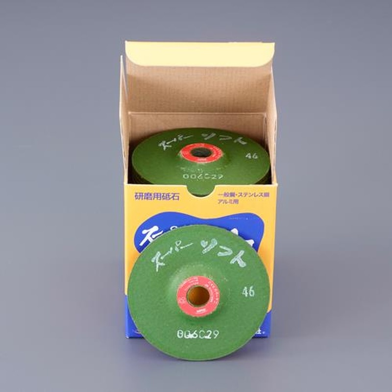 エスコ EA809ZN-246 100x3mm/#46オフセット型砥石(25枚) 1個（ご注文単位1個）【直送品】