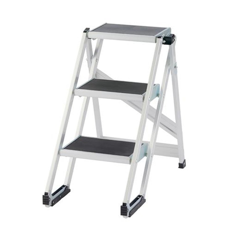 エスコ EA903PA-43 477x1085mm/1.0m/4段作業台(折畳式/キャスター付 1個（ご注文単位1個）【直送品】