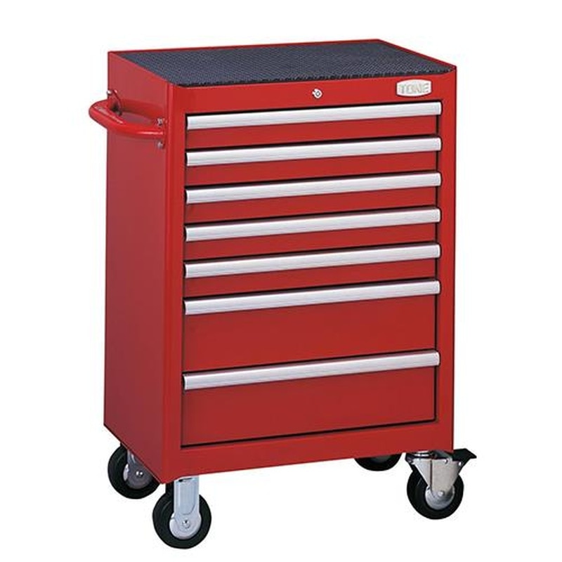 >エスコ EA612SC-64[87個組]ツールワゴン付工具セット 1個（ご注文単位1個）【直送品】