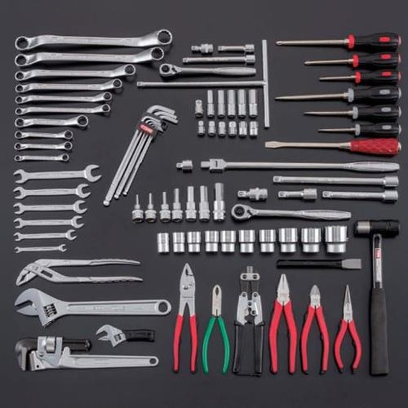 エスコ EA612SC-65[86個組]工具セット 1個（ご注文単位1個）【直送品】