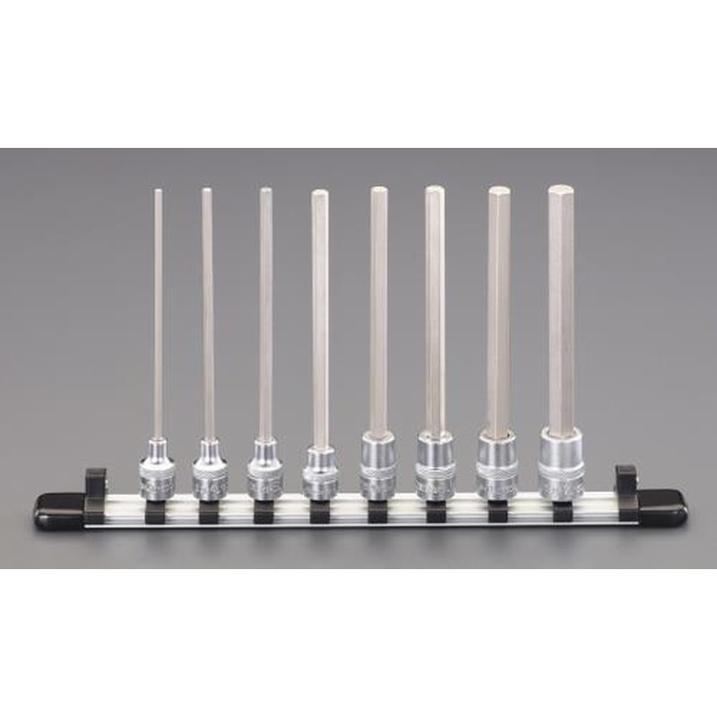 エスコ EA618JG-100 3/8”DR/3-12mm/150mm［HEX]超ロングビットソケット 1個（ご注文単位1個）【直送品】