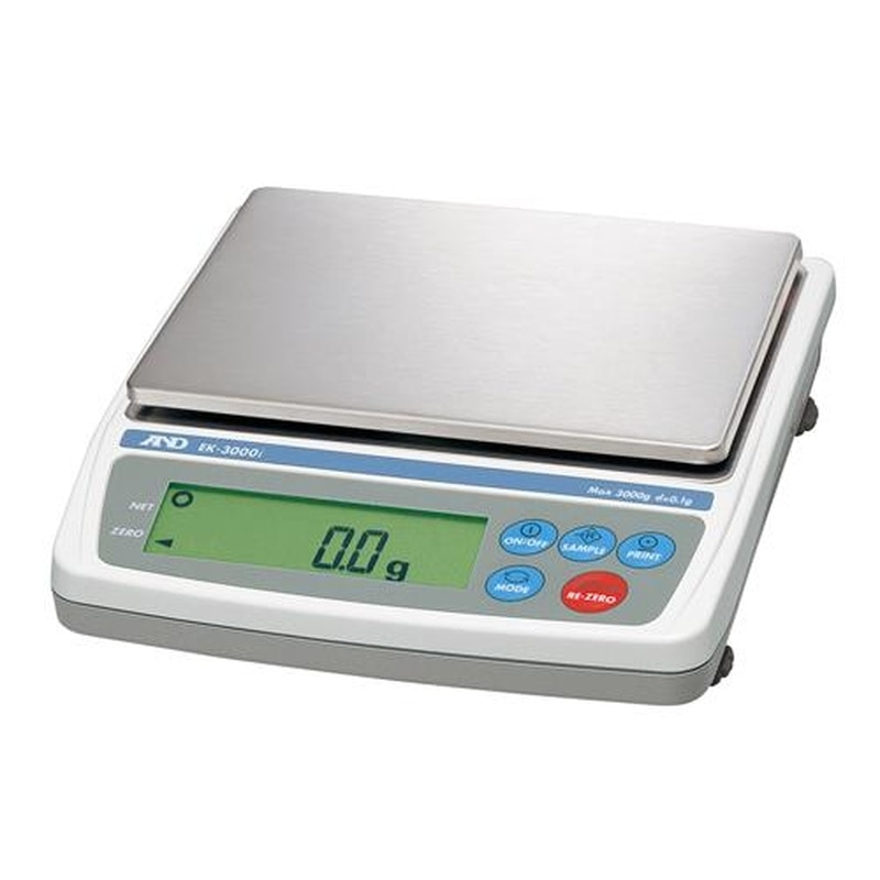 エスコ EA715C-34 3.0kg(0.1g)電子天秤 1個(ご注文単位1個)【直送品】