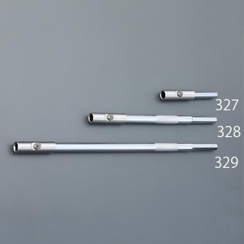 エスコ EA611AX-327 1/4”Hex/65mmビットホルダー(マグネット付) 1個(ご注文単位1個)【直送品】