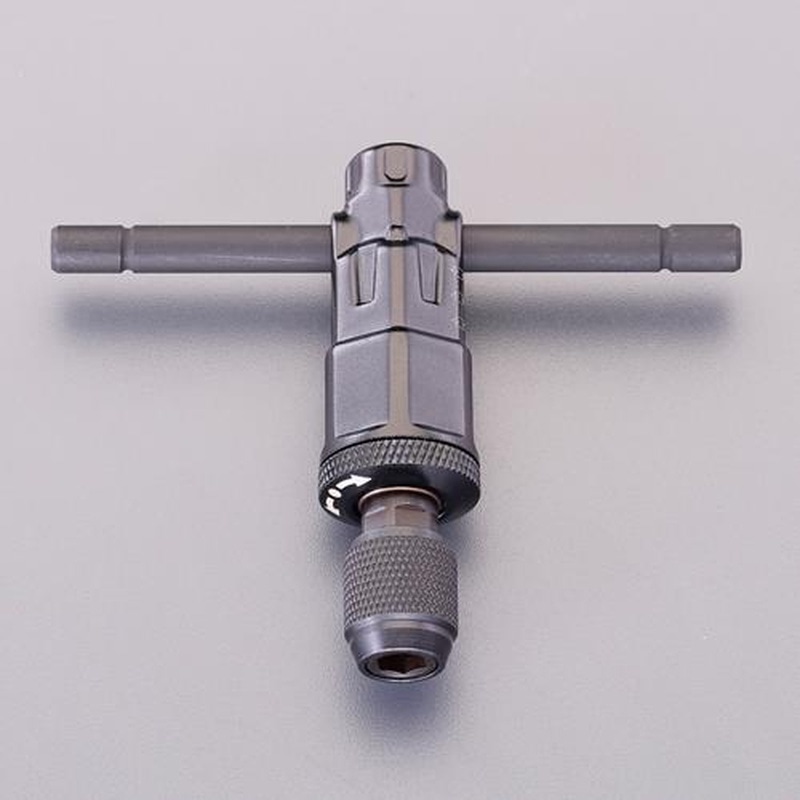 エスコ EA829AT 6.35mmタップホルダー(ラチェット式) 1個(ご注文単位1個)【直送品】