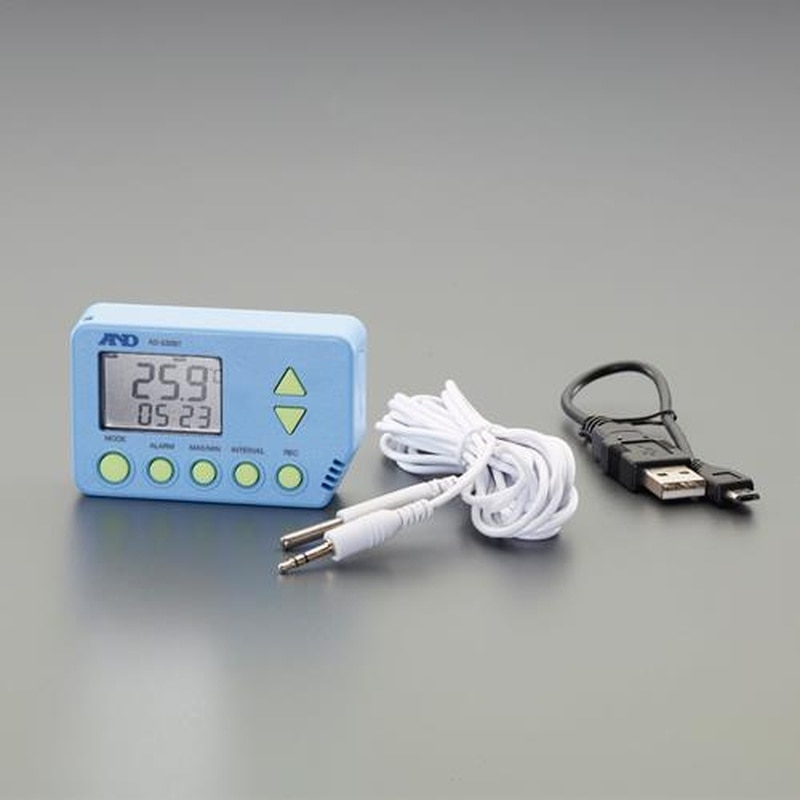 エスコ EA742GC-10 温度データロガー 1個(ご注文単位1個)【直送品】