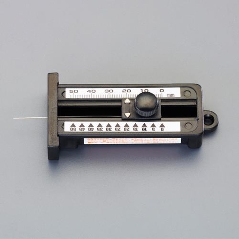 エスコ EA725VA-13 0-50mm/0.5mmクラックゲージ(ロック機能付) 1個(ご注文単位1個)【直送品】