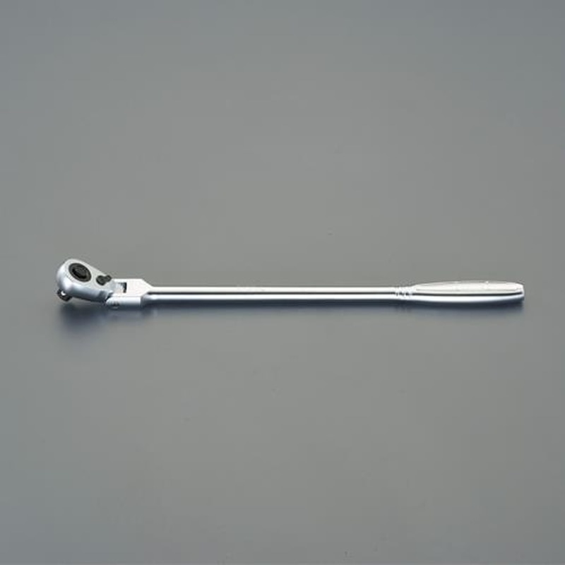 エスコ EA618JA-24 3/8”DRx327mmラチェットハンドル(首振) 1個（ご注文単位1個）【直送品】