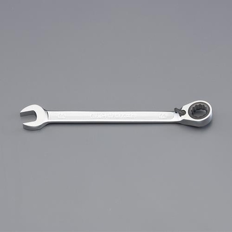 エスコ EA614BP-19 19mmラチェットコンビネーションレンチ(オフセット) 1個（ご注文単位1個）【直送品】