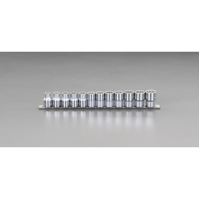 エスコ EA618KK-3 1/2”DRソケットセット(インチ/12個組) 1個（ご注文単位1個）【直送品】