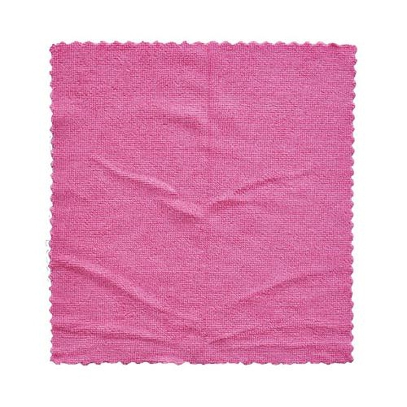 エスコ EA929DZ-3 300x300mmマイクロファイバークロス(ピンク/50枚) 1個（ご注文単位1個）【直送品】